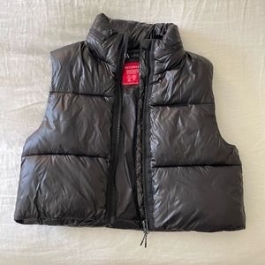 Zara Crop Puffer Vest